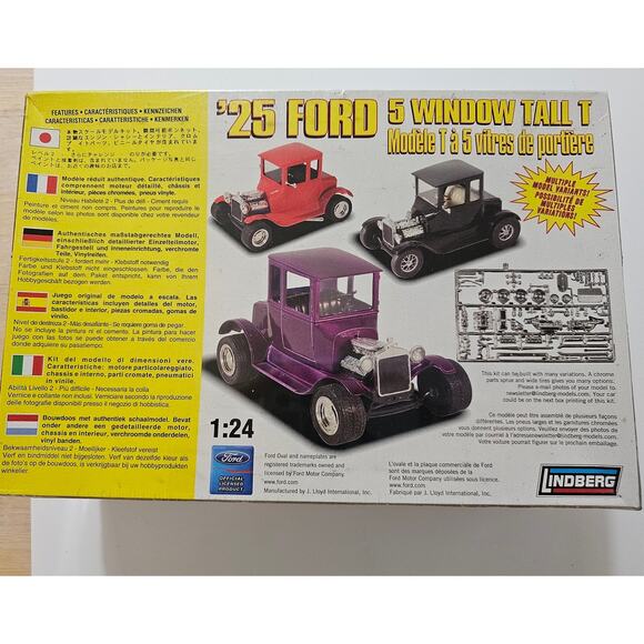 1925 Ford 5 Window Tall Coupe MODEL - Picture 2 of 3